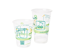 Recyklované plastové poháre 