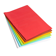 Hedvábné papíry barevné