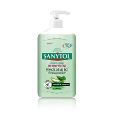 Sanytol hydratační dezifekční mýdlo s dávkovačem