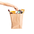 Obrázok Papírová taška přírodní s nákupem
