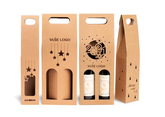 Krabice na víno s vlastným logom